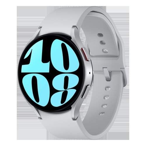 Smartwatch samsung watch 6 sm-r945 4g lte, ecran amoled 1.47inch, 2gb ram, 16gb flash, bluetooth 5.3, carcasa aluminiu, 44mm, waterproof 5atm (argintiu)