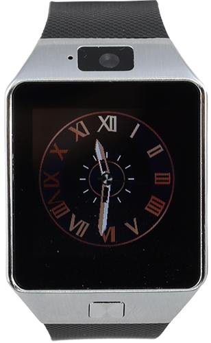 Smartwatch star rush, capacitive touchscreen 1.57inch, bluetooth, 2g (argintiu/negru)