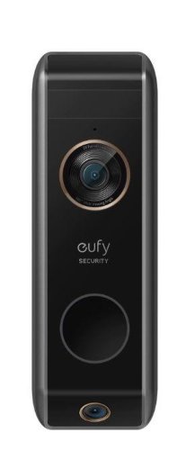 Sonerie video eufy wireless dual camera add-on, 2k hd, 6500 mah, microusb, ip65 (negru)