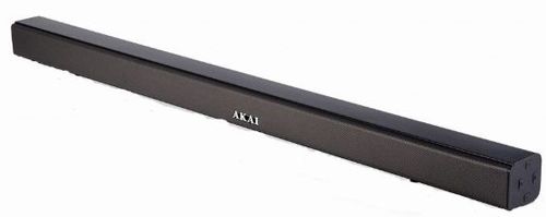 Soundbar akai asb-5l, 2.0 canale, 40 w, bluetooth, usb, hdmi (arc), aux in, radio fm, afisaj led, telecomanda (negru)