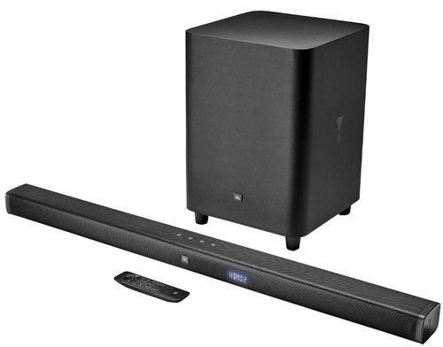Soundbar jbl bar 3.1, 450w, bluetooth, subwoofer wireless (negru)