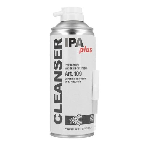 Spray curatare alcool izopropilic cu perie, concentratie 99.99%, ipa plus, 400 ml