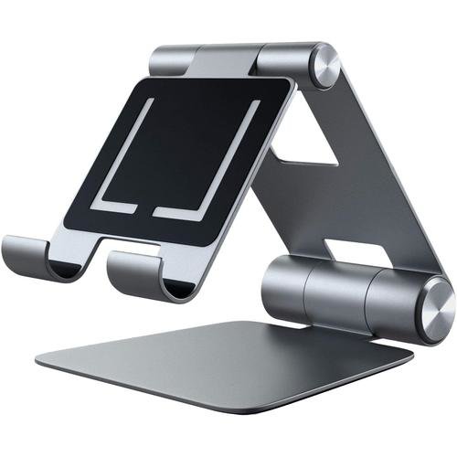 Stand ajustabil satechi r1 din aluminiu pentru tableta sau laptop (gri)