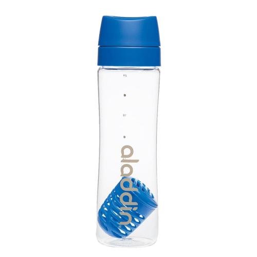 Sticla plastic cu infuzor 700 ml, albastru - aladdin