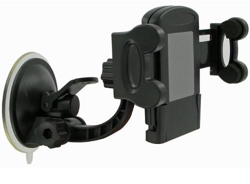Suport auto kit holsuckt, latime telefon: 45 mm-105 mm, prindere parbriz (negru)