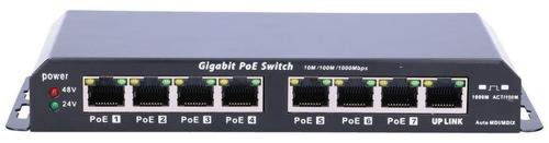 Switch extralink ex.1025, gigabit, 8 porturi, poe
