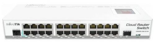 Switch mikrotik crs125-24g-1s-in, gigabit, 24 porturi