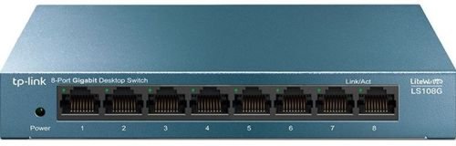 Switch tp-link ls108g, gigabit, 8 porturi