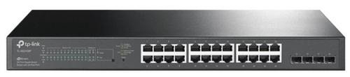 Switch tp-link tl-sg3428mp, 24 porturi, gigabit, poe (negru)