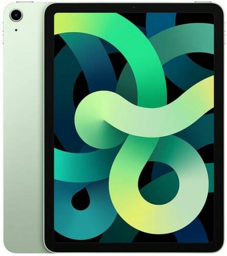 Tableta apple ipad air 4 (2020), procesor hexa-core, liquid retina ips lcd capacitive touchscreen 10.9inch, 64gb flash, 6gb, 12mp, wi-fi, bluetooth, ios (verde)