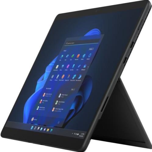 Tableta microsoft surface pro 8, procesor intel® core™ i5-1145g7, pixelsense 13inch, 8gb ram, 512gb ssd, 8mp, wi-fi, bluetooth, windows 10 pro (negru)