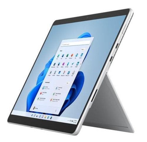 Tableta microsoft surface pro 8, procesor intel® core™ i7-1185g7, pixelsense 13inch, 16gb ram, 1tb ssd, 8mp, wi-fi, bluetooth, windows 10 pro (argintiu)