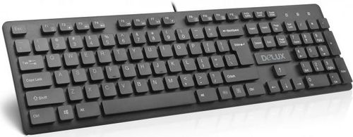 Tastatura delux ka150u usb, us layout (neagra)