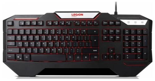 Tastatura gaming lenovo legion k200, iluminata, usb (negru)