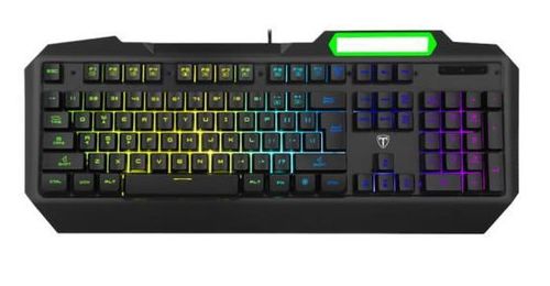 Tastatura gaming t-dagger gunboat, rgb (negru)