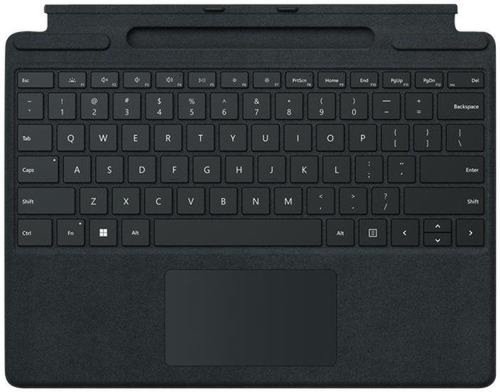 Tastatura microsoft surface pro signature, layout en, pentru microsoft surface pro x / surface pro 8 (negru)
