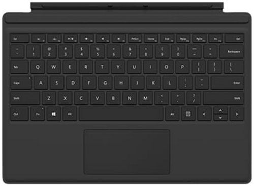 Tastatura microsoft type cover pentru microsoft surface pro 4/pro (2017)/pro 6 (negru)