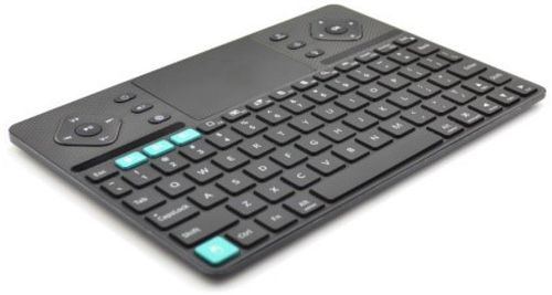 Tastatura rii k16, multimedia, dual mode, wireless, carcasa din aluminiu