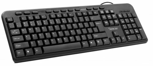 Tastatura spacer spkb-169 (neagra)