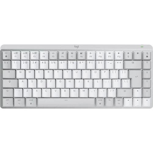 Tastatura wireless logitech mx mechanical mini for mac, bluetooth illuminated performance, us int (gri)