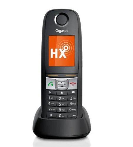 Telefon dect gigaset e630 hx, hands free, ip65 (negru)