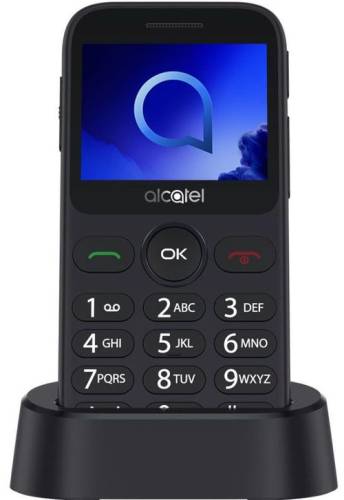 Telefon mobil alcatel 2019g, ecran tn 2.4inch, 2 mp, bluetooth, single sim, 2g (gri)