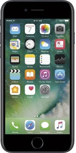 Telefon mobil Apple iphone 7, procesor quad-core, led-backlit ips lcd capacitive touchscreen 4.7inch, 2gb ram, 128gb flash, 12mp, wi-fi, 4g, ios (negru)
