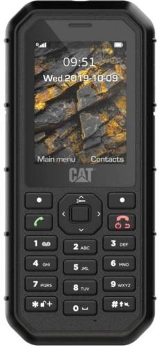 Caterpillar Telefon mobil cat b26, ecran tft 2.4inch, 2mp, wi-fi, 2g, dual sim (negru)