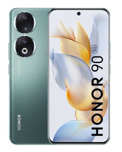 Telefon mobil honor 90, procesor qualcomm snapdragon 7 gen 1 accelerated edition, amoled 6.7inch, 8gb ram, 256gb flash, camera tripla 200 + 12 + 2 mp, wi-fi, 5g, dual sim, android (verde)