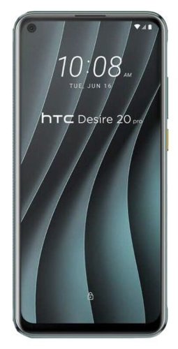 Telefon mobil htc desire 20 pro, procesor snapdragon 665 octa-core 2.0ghz/1.8ghz, ips lcd capacitive touchscreen 6.5inch, 6gb ram, 128gb flash, camera quad 48+8+2+2mp, 4g, wi-fi, android, dual sim (verde)