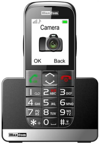 Telefon mobil maxcom comfort mm720, tft 2.2inch, 2g (negru)