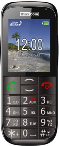 Telefon mobil maxcom mm721bb, tft 2.2inch, 3g (negru)