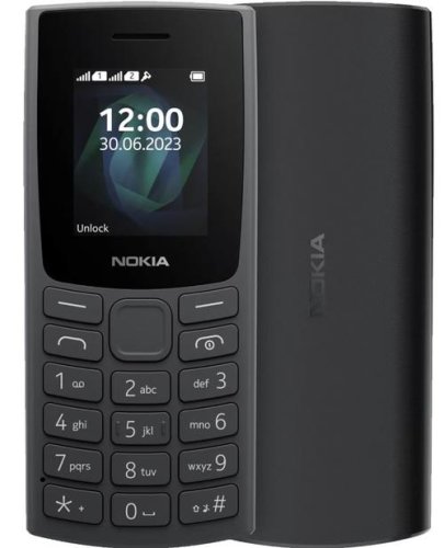 Telefon mobil nokia 105 (2023), dual sim (negru)