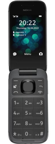 Telefon mobil nokia 2660 flip, dual sim, 4g (negru)