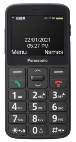 Telefon mobil panasonic kx-tu160exb, ecran 2.4inch, single sim (negru)