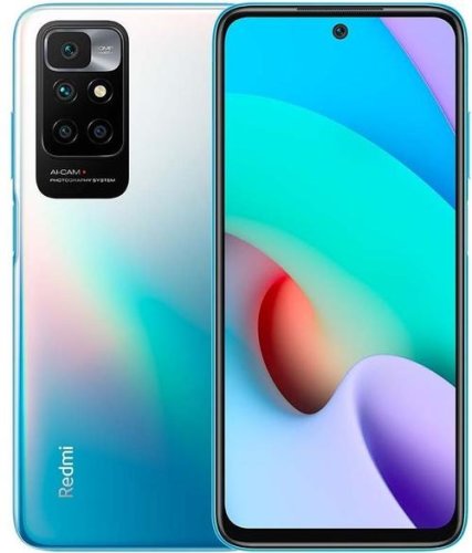Telefon mobil xiaomi redmi 10 2022, procesor mediatek helio g88 octa-core, lcd capacitive touchscreen 6.5inch, 4gb ram, 64gb flash, camera quad 50+8+2+2 mp, 4g, wi-fi, dual sim, android (albastru)
