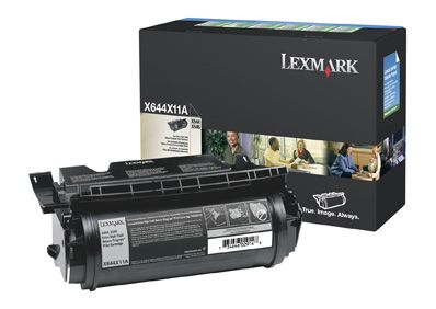 Toner lexmark x644x11e (negru - de foarte mare capacitate - program return)