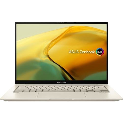 Ultrabook asus zenbook 14x oled ux3404va (procesor intel® core™ i9-13900h (24m cache, up to 5.40 ghz) 14.5inch 2.8k 120hz touch, 16gb, 1tb ssd, intel iris xe graphics, win11 pro, bej)