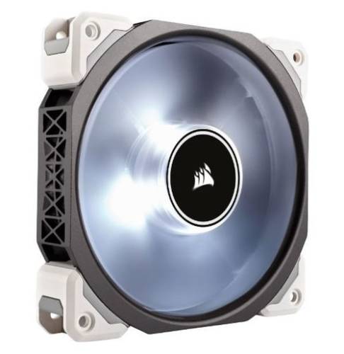 Ventilator corsair ml120 pro, 120mm, 2400 rpm, pwm (alb) 
