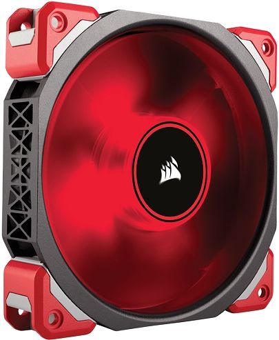 Ventilator corsair ml120 pro red led premium magnetic levitation fan 120mm