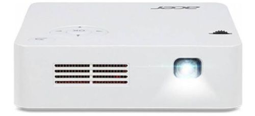 Videoproiector acer c202i, 854 x 480, 300 lumeni, contrast 5.000:1, hdmi (alb)