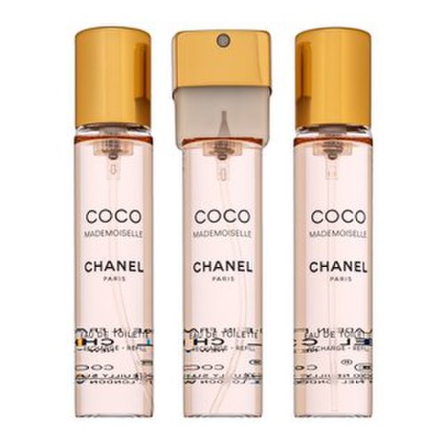 Chanel coco mademoiselle - refill eau de toilette femei 3 x 20 ml