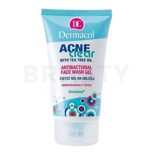 Dermacol acneclear antibacterial face gel gel de curățare și hrănire pentru piele problematică 150 ml