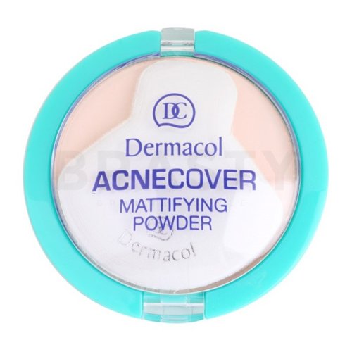 Dermacol acnecover mattifying powder no.01 porcelain pudră pentru piele problematică 11 g