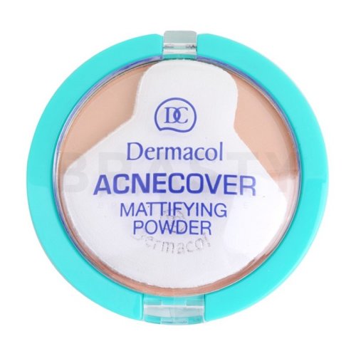 Dermacol acnecover mattifying powder no.02 shell pudră pentru piele problematică 11 g