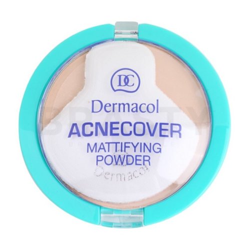 Dermacol acnecover mattifying powder no.03 sand pudră pentru piele problematică 11 g