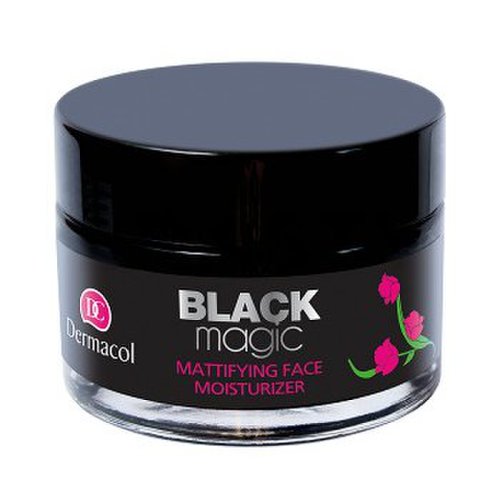Dermacol black magic mattifying face moisturizer gel matifiant de față cu efect de hidratare 50 ml
