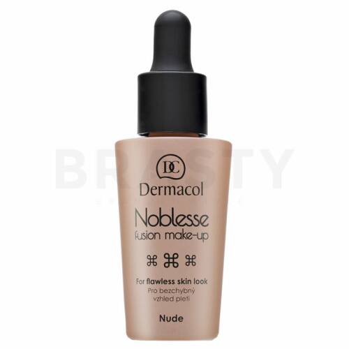 Dermacol noblesse fusion make-up 02 nude fond de ten lichid pentru o piele luminoasă și uniformă 25 ml