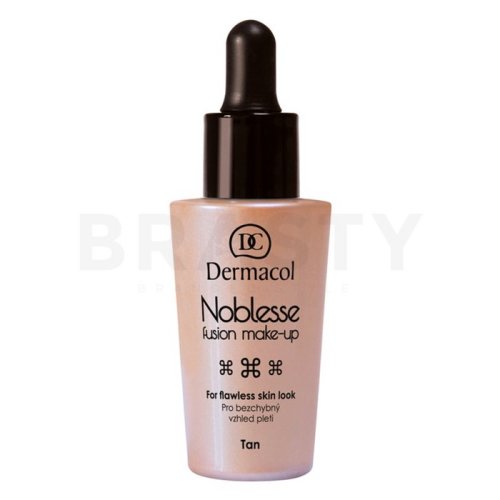 Dermacol noblesse fusion make-up 04 tan fond de ten lichid pentru o piele luminoasă și uniformă 25 ml