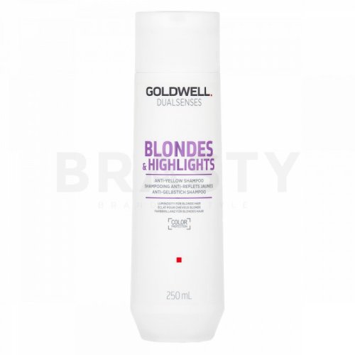 Goldwell dualsenses blondes   highlights anti-yellow shampoo sampon pentru păr blond 250 ml